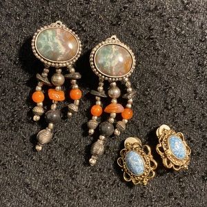 Jewelry 4 Listings for  $12🌟Western Authentic Agate Earrings